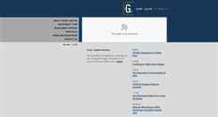 Desktop Screenshot of greercap.com