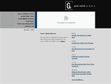 Tablet Screenshot of greercap.com